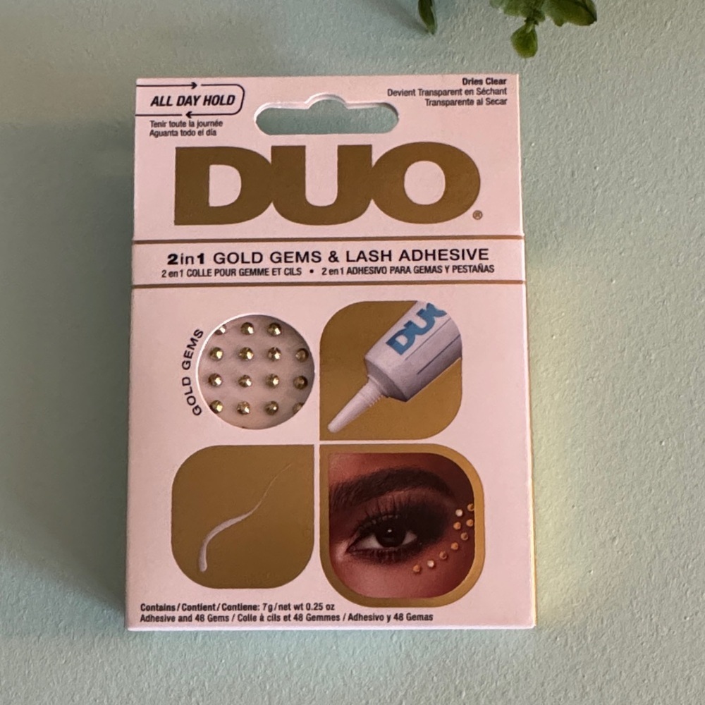 Urban Outfitters 2-in-1 Gold Gems & Lash Adhesive